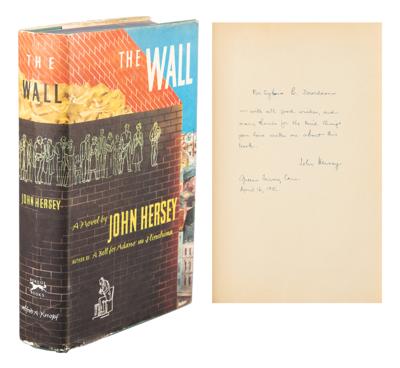 Lot #535 John Hersey Signed Book - Image 1