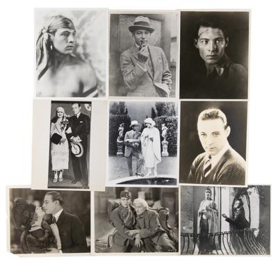 Lot #793 Rudolph Valentino (125) Photographs