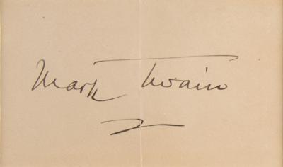 Lot #484 Samuel L. Clemens Signature - Image 2