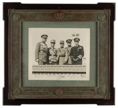 Lot #320 World War I Generals Signed Photograph - Image 2