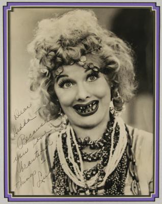 Lot #668 Lucille Ball Signed Photograph