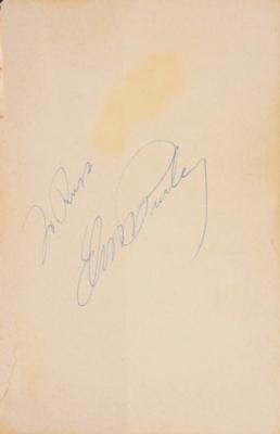 Lot #593 Elvis Presley Signed Book - Image 2