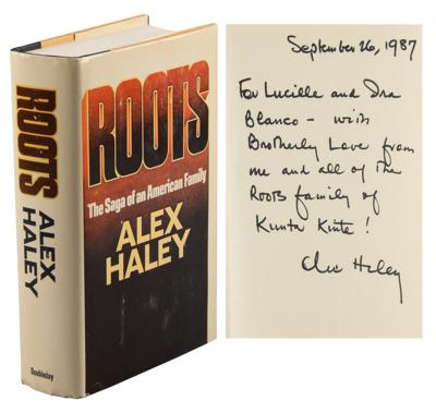 Lot #533 Alex Haley Signed Book