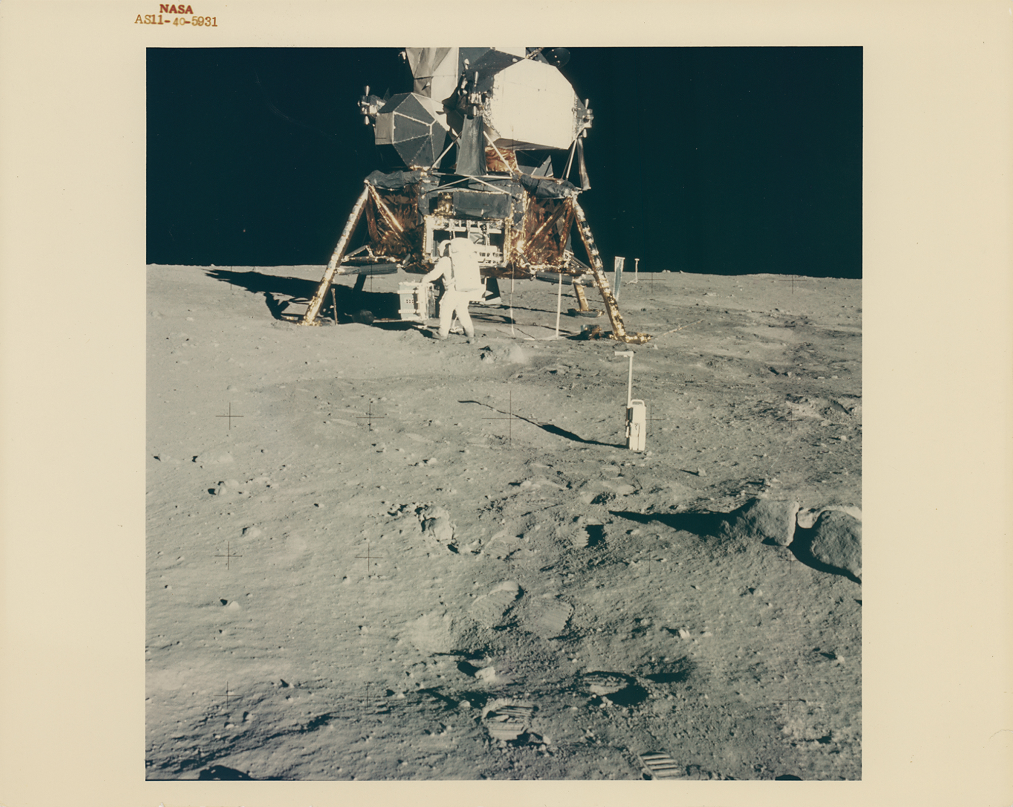 Lot #383 Apollo 11 Original Vintage NASA Photograph
