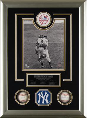 Lot #807 Yogi Berra and Don Larsen (2) Signed Baseballs