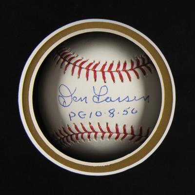Lot #807 Yogi Berra and Don Larsen (2) Signed Baseballs - Image 3