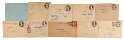 Lot #183 Mohandas Gandhi (10) Envelopes