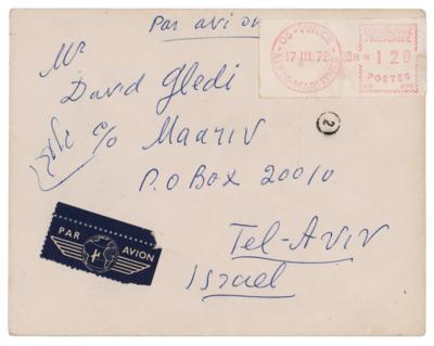 Lot #408 Marc Chagall Autograph Letter Signed - Image 2