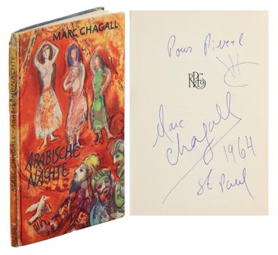 Lot #433 Marc Chagall Signed Book