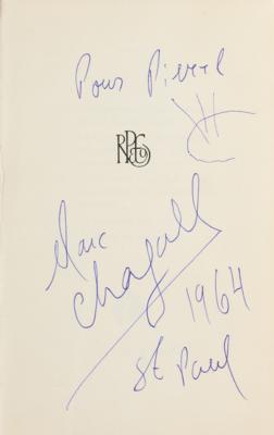 Lot #433 Marc Chagall Signed Book - Image 2