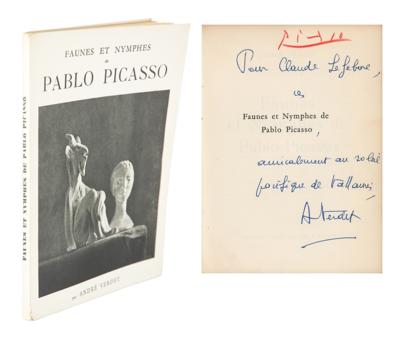 Lot #422 Pablo Picasso Signed Book