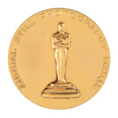 Lot #666 Academy Award Still Photography Medal: Whitey Schafer (1942) - Image 1