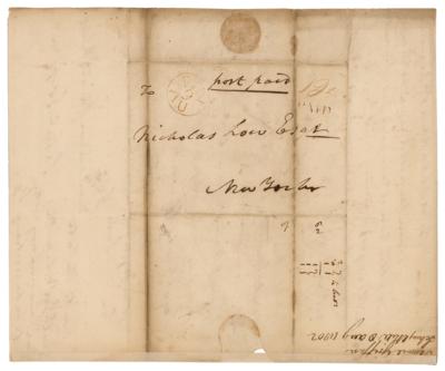 Lot #345 Samuel Griffin Autograph Letter Signed - Image 2