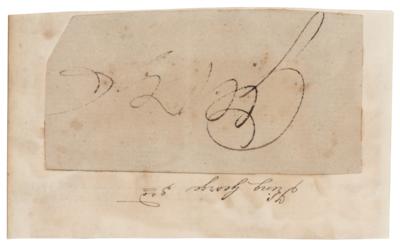 Lot #231 King George III (2) Signatures - Image 2