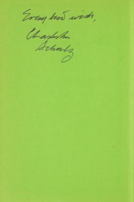 Lot #471 Charles Schulz Signed Book - Image 2