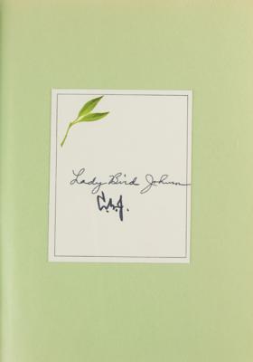 Lot #41 Lyndon and Lady Bird Johnson Signed Book - Image 2