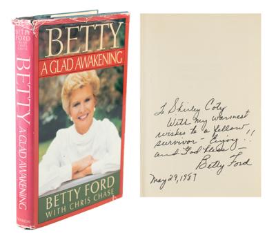 Lot #37 Betty Ford Signed Book - Image 1
