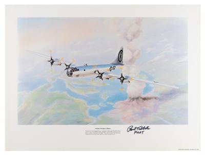 Lot #337 Enola Gay: Paul Tibbets Signed Print - Image 1