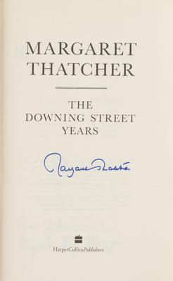 Lot #295 Margaret Thatcher Signed Book - Image 2
