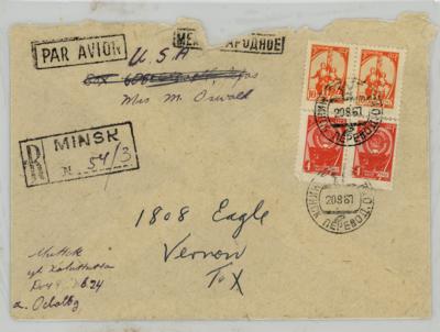 Lot #127 Lee Harvey Oswald Hand-Addressed Mailing Envelope