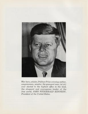 Lot #45 John F. Kennedy 'Texas Welcome' Program from November 22, 1963 - Image 2