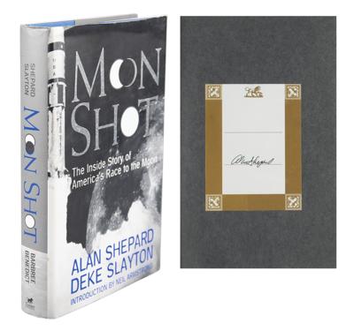 Lot #399 Alan Shepard Signed Book