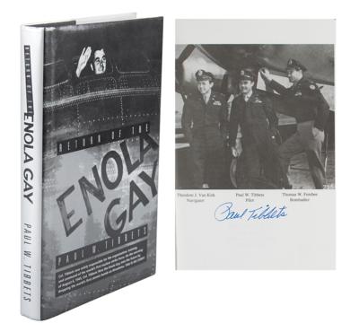 Lot #339 Enola Gay: Paul Tibbets Signed Book