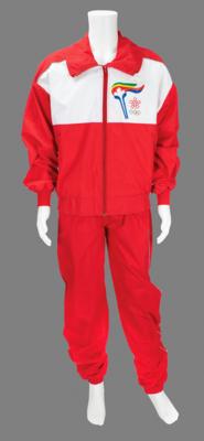Lot #4018 Calgary 1988 Winter Olympics Torch and Relay Uniform - Image 7