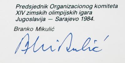 Lot #4119 Sarajevo 1984 Winter Olympics Participation Diploma - Image 2
