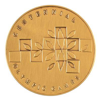 Lot #4109 Atlanta 1996 Summer Olympics Bronze Participation Medal - Image 2