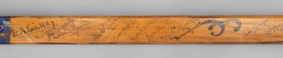 Lot #4316 Garmisch 1936 Winter Olympics Team Canada Signed Hockey Stick - Image 2