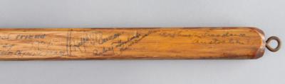 Lot #4316 Garmisch 1936 Winter Olympics Team Canada Signed Hockey Stick - Image 4