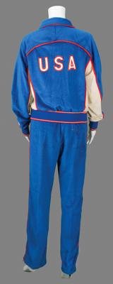 Lot #4287 Diane Moyer's Moscow 1980 Summer Olympics Team USA Warm-Up Uniform - Image 2