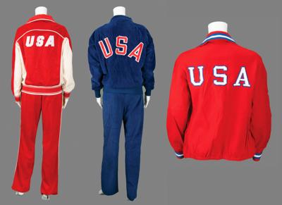 Lot #4294 Diane Moyer's Team USA Field Hockey Warm-Up Uniforms - Image 2