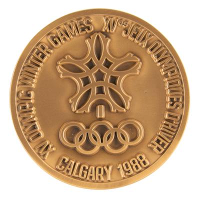 Lot #4104 Calgary 1988 Winter Olympics Participation Medal