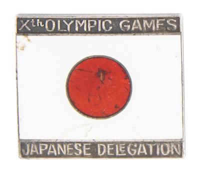 Lot #4165 Los Angeles 1932 Summer Olympics