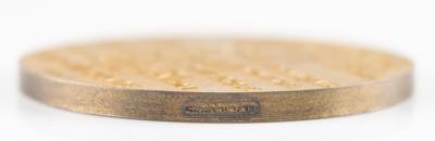 Lot #4051 Chamonix 1924 Winter Olympics Gold Winner's Medal - Image 3
