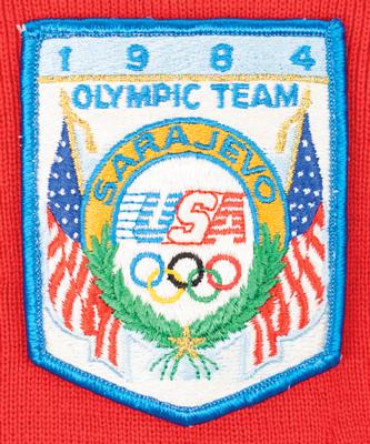 Lot #4331 Dan Jansen's Sarajevo 1984 Winter Olympics Team USA Sweater - Image 3