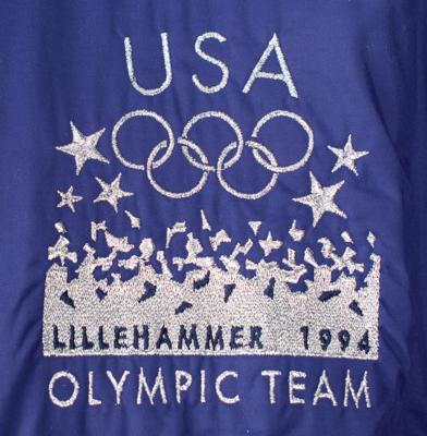 Lot #4334 Dan Jansen's Lillehammer 1994 Winter Olympics Team USA Jacket and Pants - Image 4