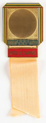 Lot #4174 Tokyo 1964 Summer Olympics Official Special Delegate's Badge - Image 1