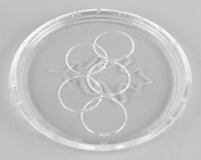 Lot #4260 Berlin 1936 Summer Olympics Souvenir Glass Plate - Image 4