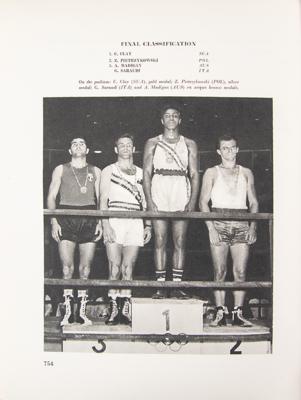 Lot #4217 Rome 1960 Summer Olympics Official Report - Image 2