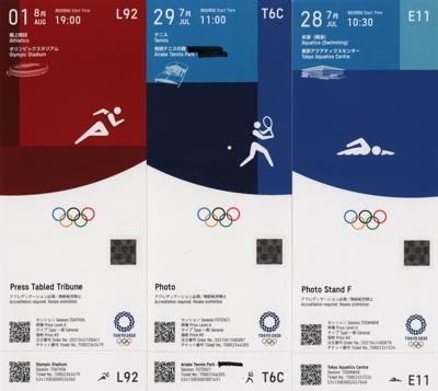 Lot #4247 Tokyo 2020 Summer Olympics Tickets - Image 1