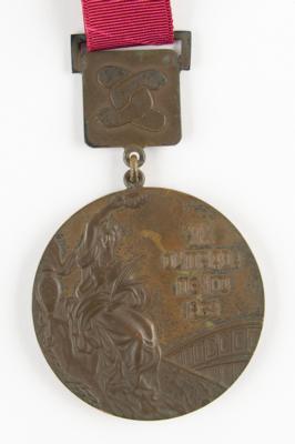 Lot #4061 Mexico City 1968 Summer Olympics Bronze Winner's Medal for Wrestling