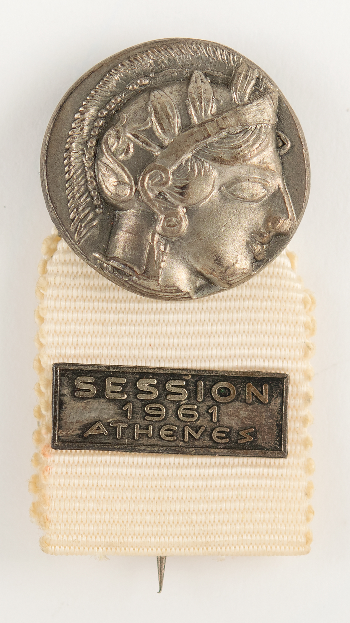 Athens 1961 IOC Session Badge RR Auction