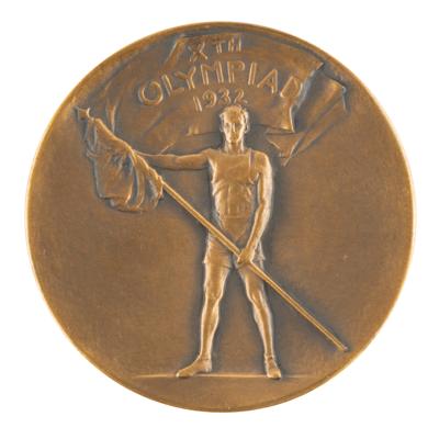 Lot #4084 Los Angeles 1932 Summer Olympics Participation Medal