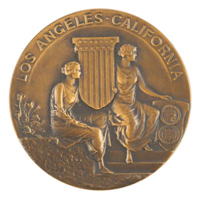 Lot #4084 Los Angeles 1932 Summer Olympics Participation Medal - Image 2