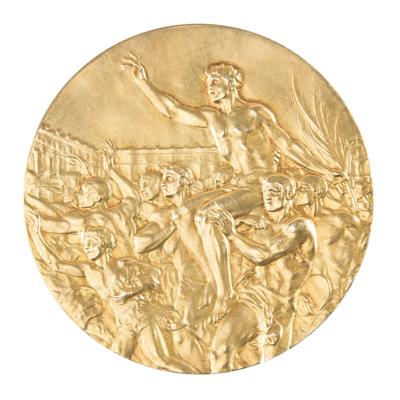 Lot #4053 Berlin 1936 Summer Olympics Gold Winner's Medal - Image 2