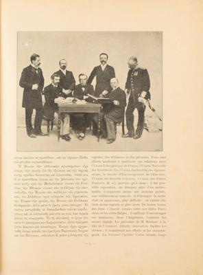 Lot #4212 Athens 1896 Olympics Official Two-Volume Report - Image 9