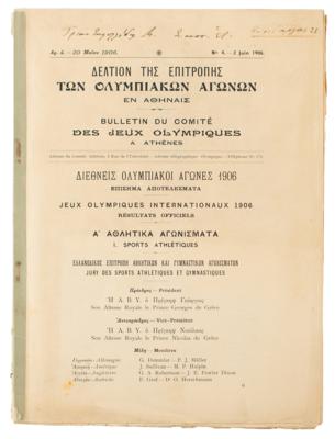 Lot #4213 Athens 1906 Intercalated Olympics Official Report